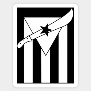 Puerto Rico Machetero Independent Puerto Rican Nationalist Sticker